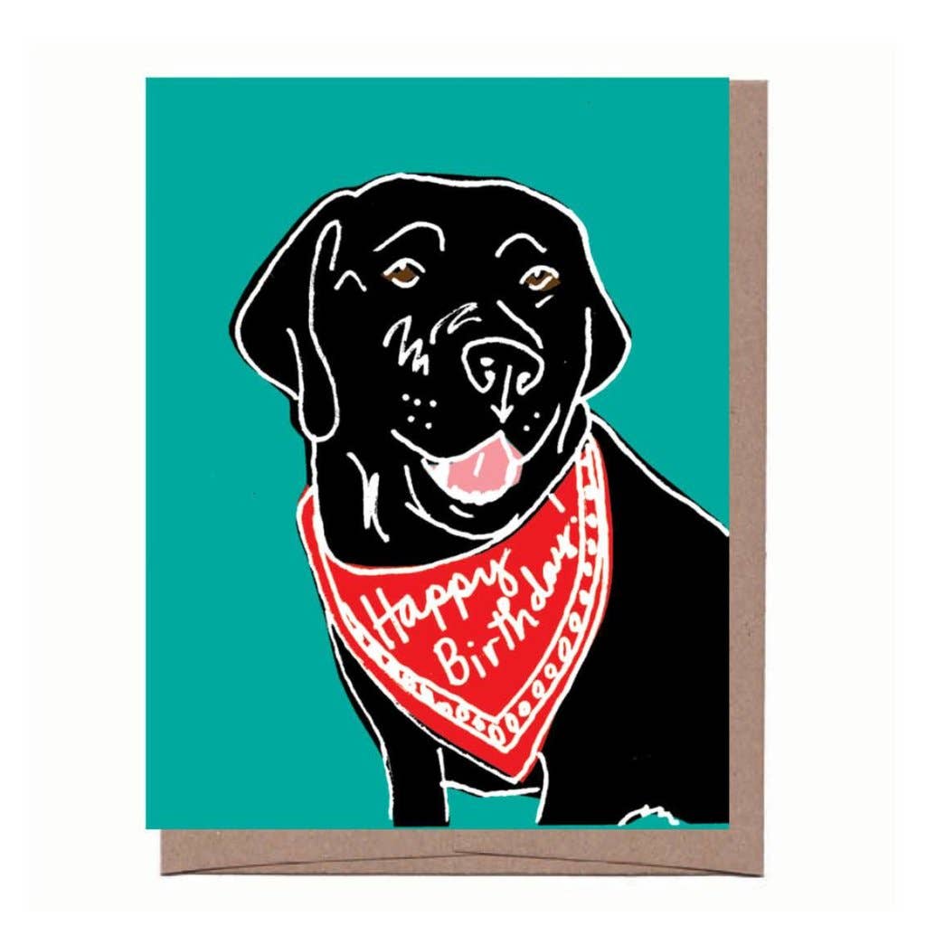 Bandana Birthday Greeting Card