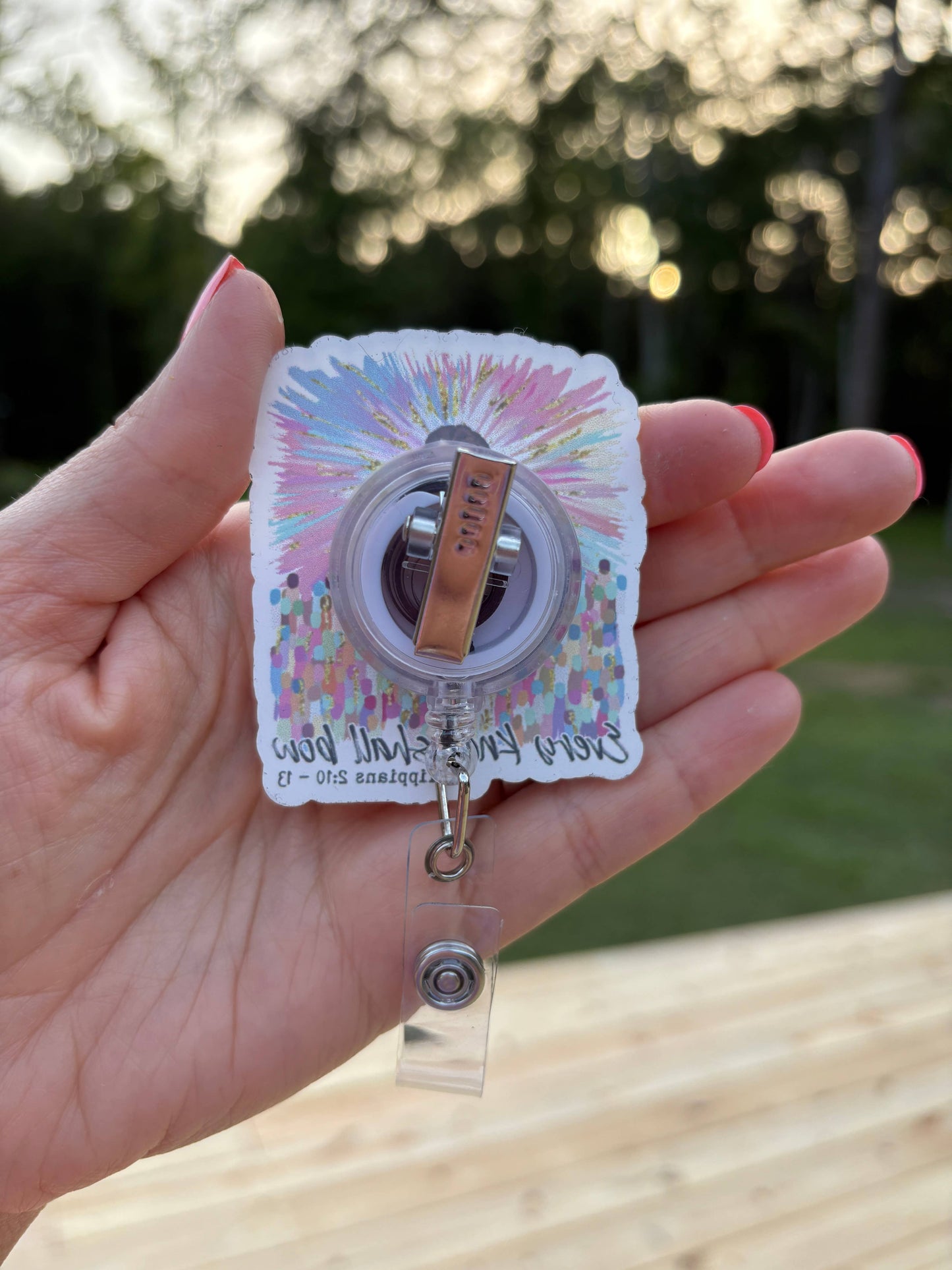 Faith Badge Reel – “Every Knee Shall Bow” Scripture Clip