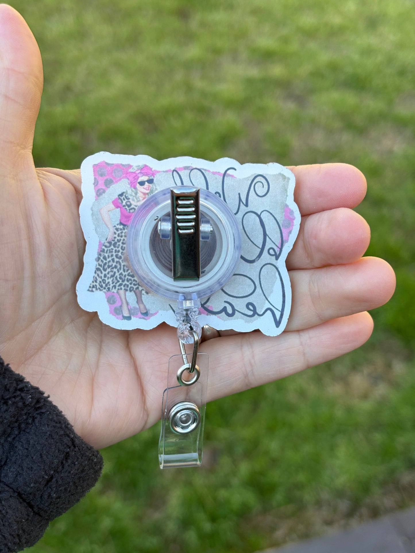 Well, Bless Your Heart Acrylic Badge Reel