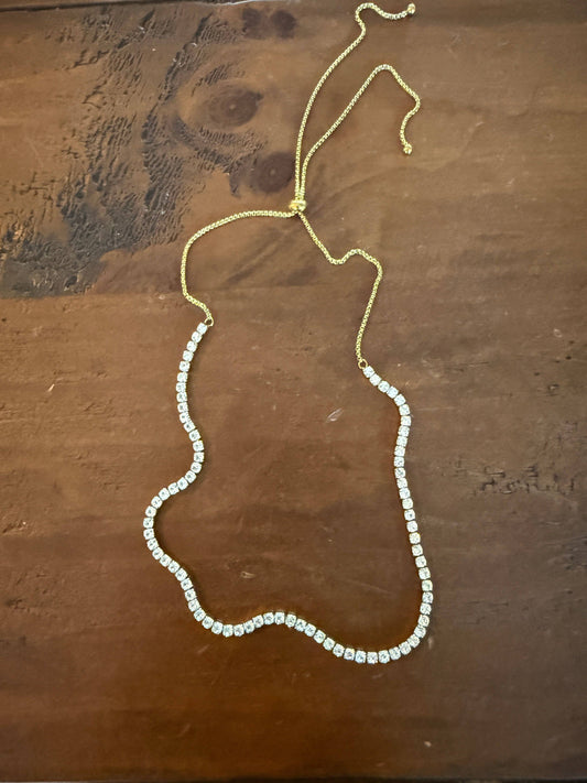 Tennis necklace