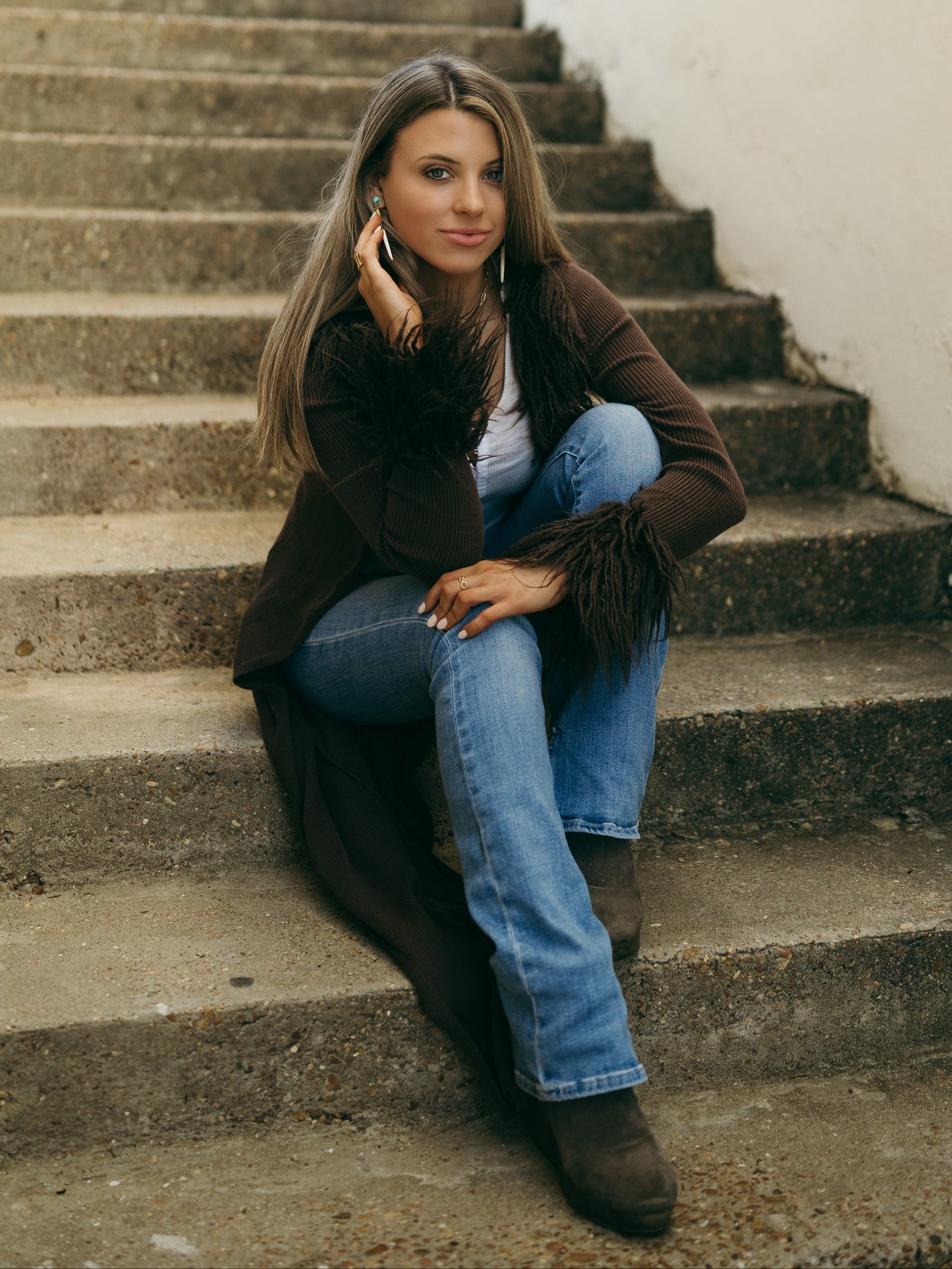Yellowstone Beth Dutton Quill Studs | Turquoise