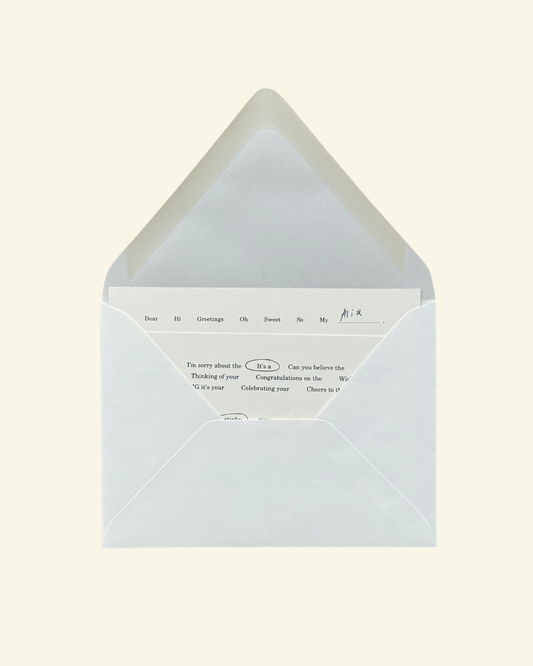 The Everything Card: stationery for every occasion