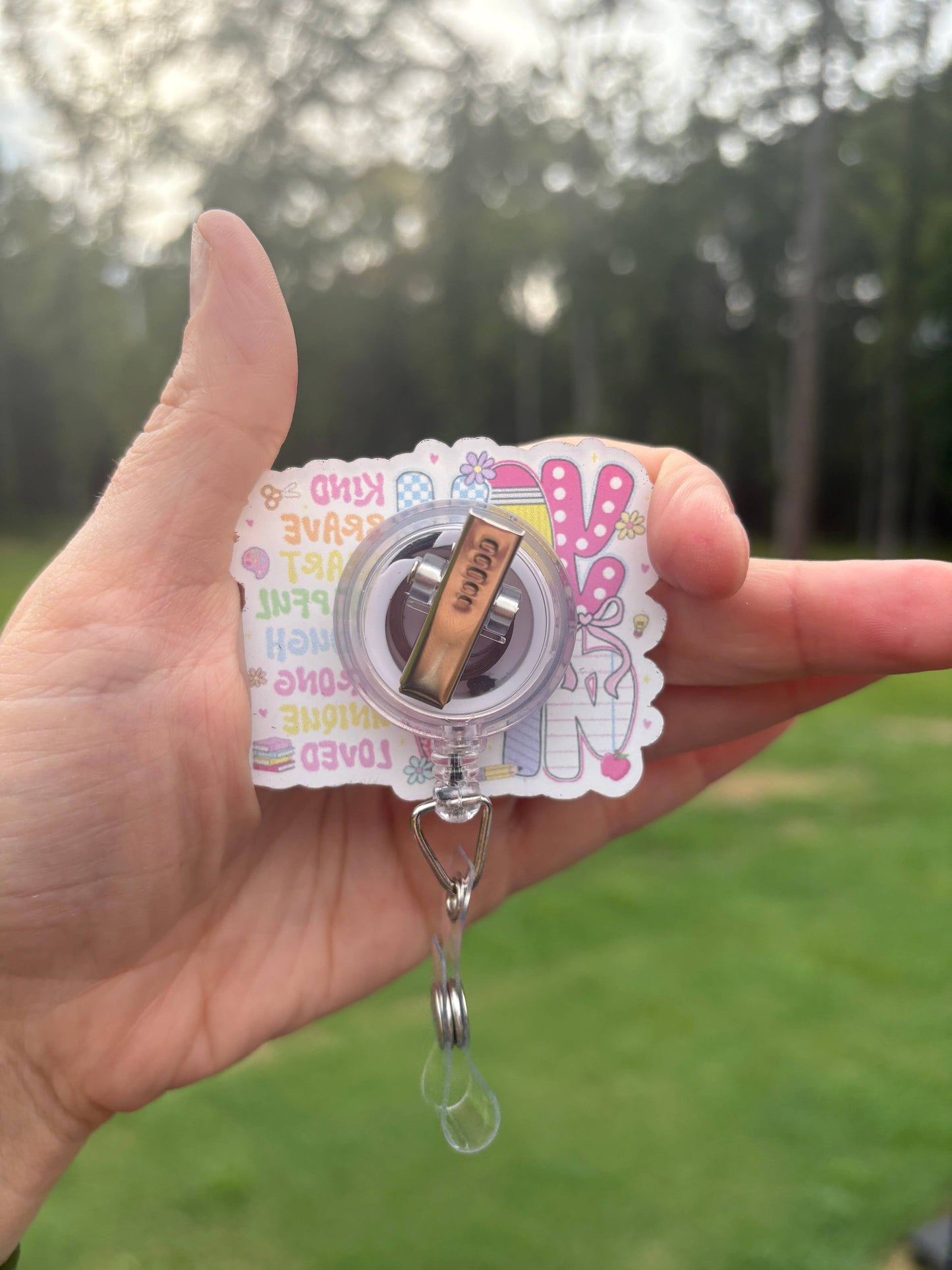 You Are Badge Reel – Motivational Retractable ID Holder