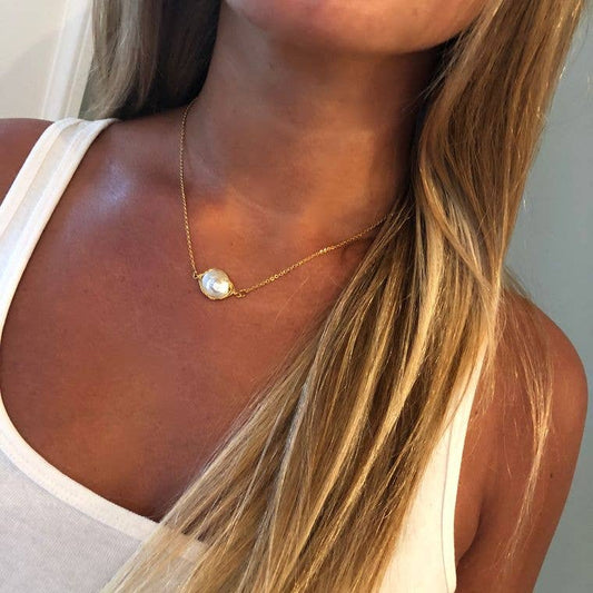 Fresh water pearl necklace