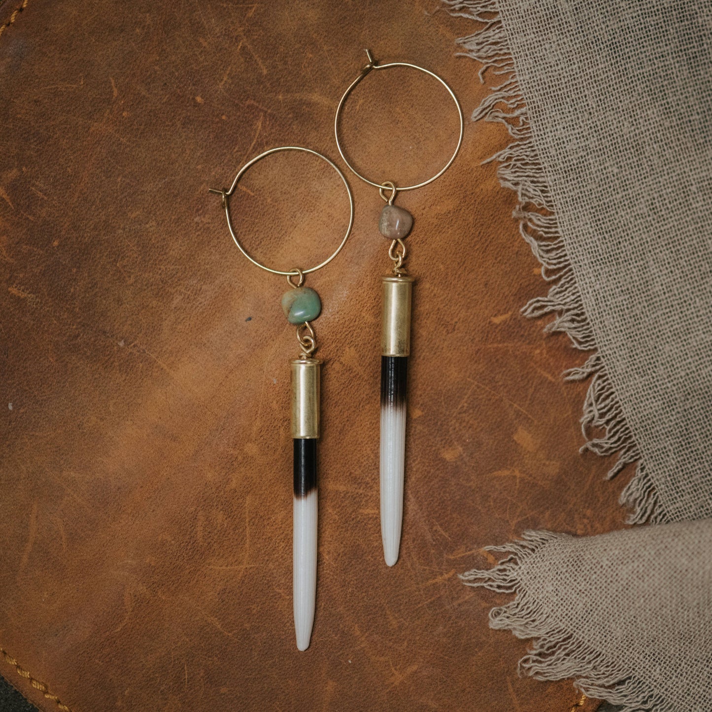 Yellowstone Beth Dutton Quill Earrings | Hoop