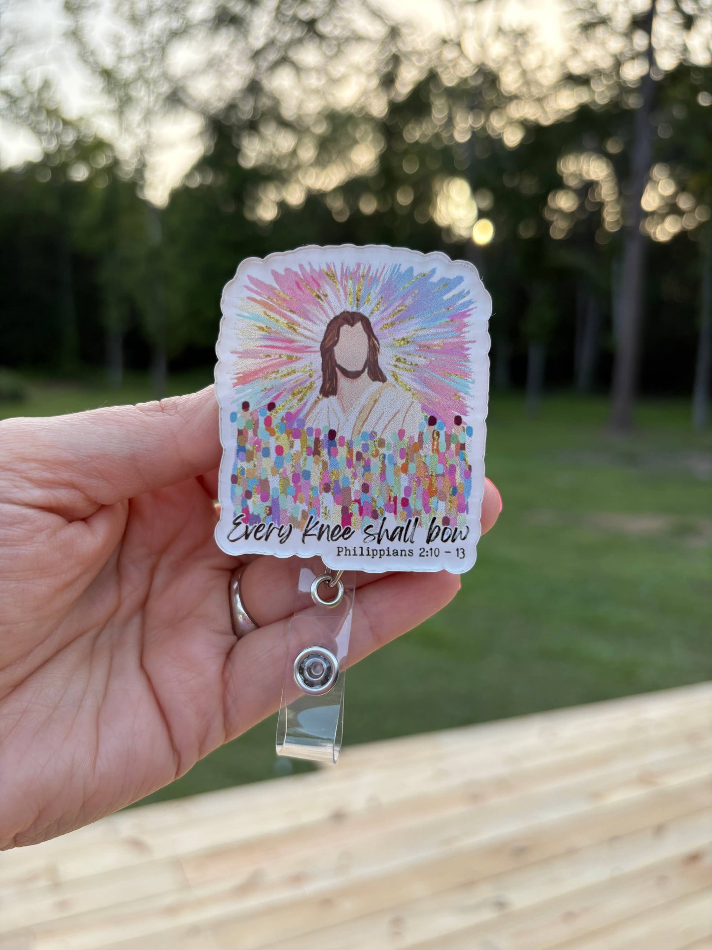 Faith Badge Reel – “Every Knee Shall Bow” Scripture Clip