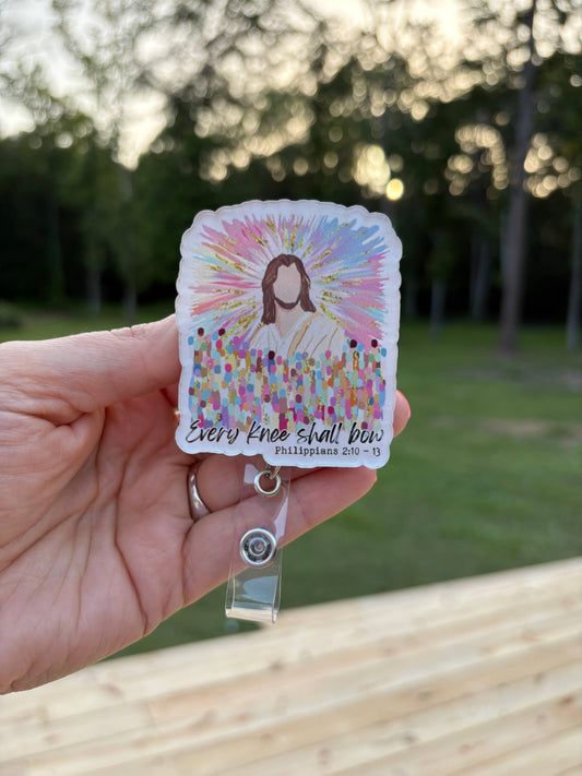 Faith Badge Reel – “Every Knee Shall Bow” Scripture Clip