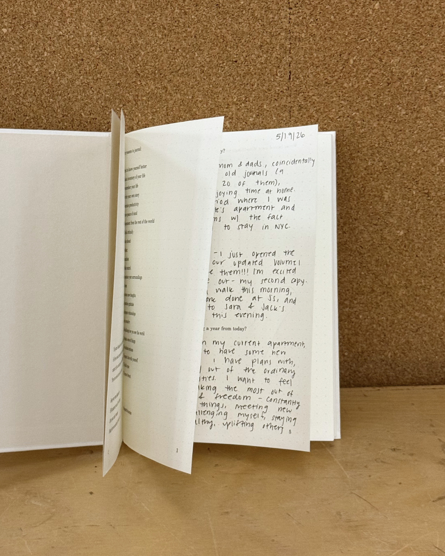 Volume 1: a guided journal for everyday reflection