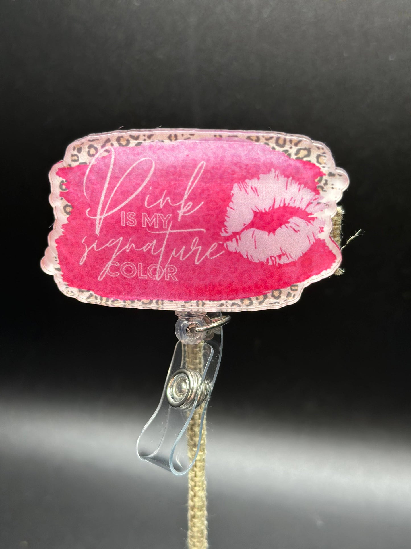 "Pink is My Signature Color" Badge Reel