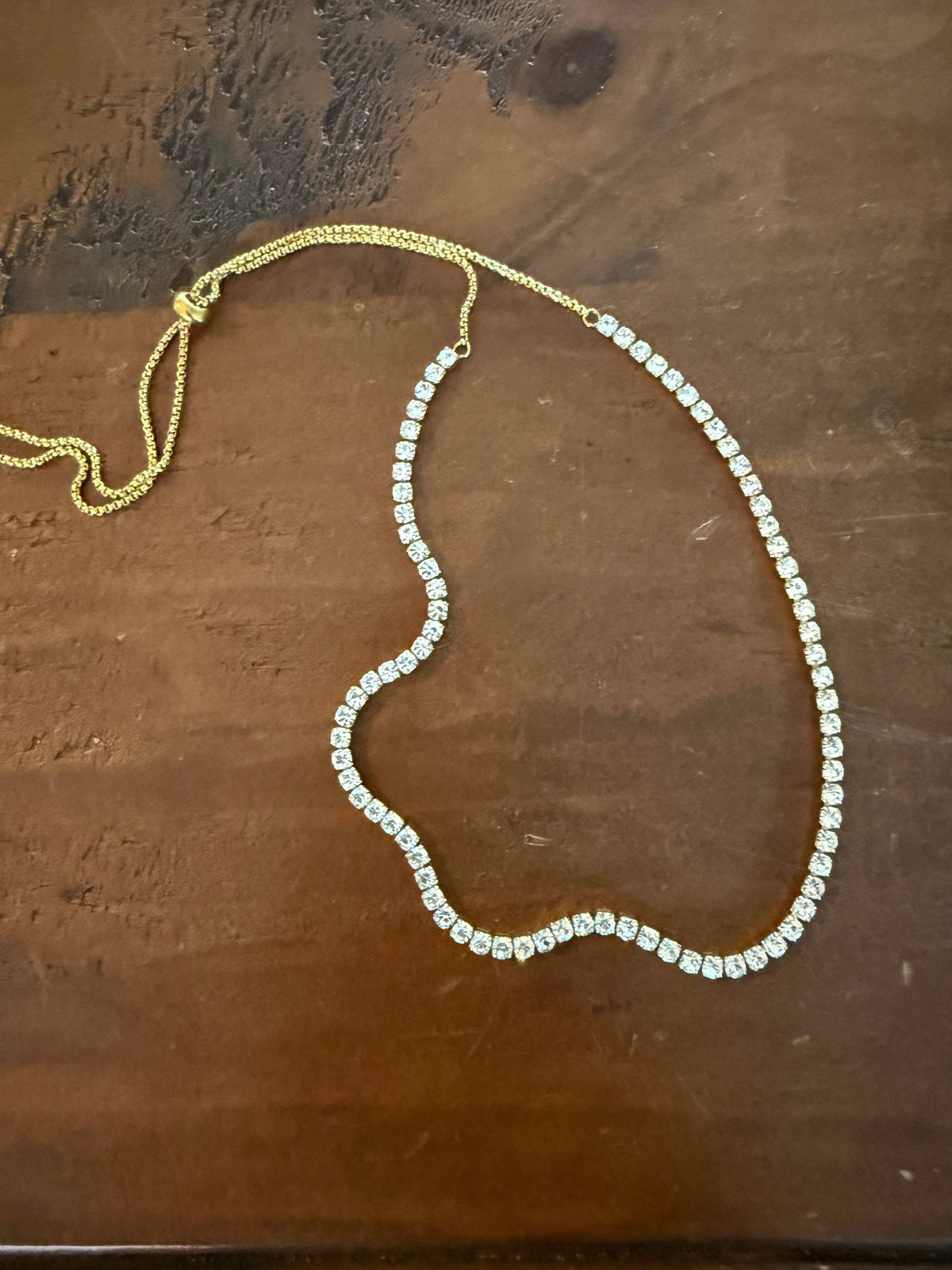 Tennis necklace